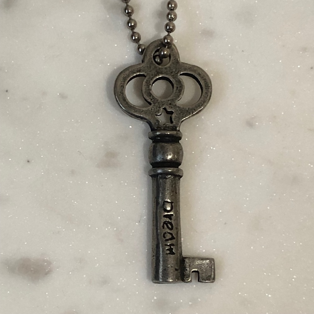 Whitney Howard Designs Pewter Dream Key Necklace
